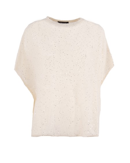 Shop FABIANA FILIPPI  Pull: Fabiana Filippi cappa in mohair.
Micro paillettes  in punto micro chicco riso.
Composizione: 67% poliammide – 33% mohair.
Made in Italy.. MAD265F082D817-0150